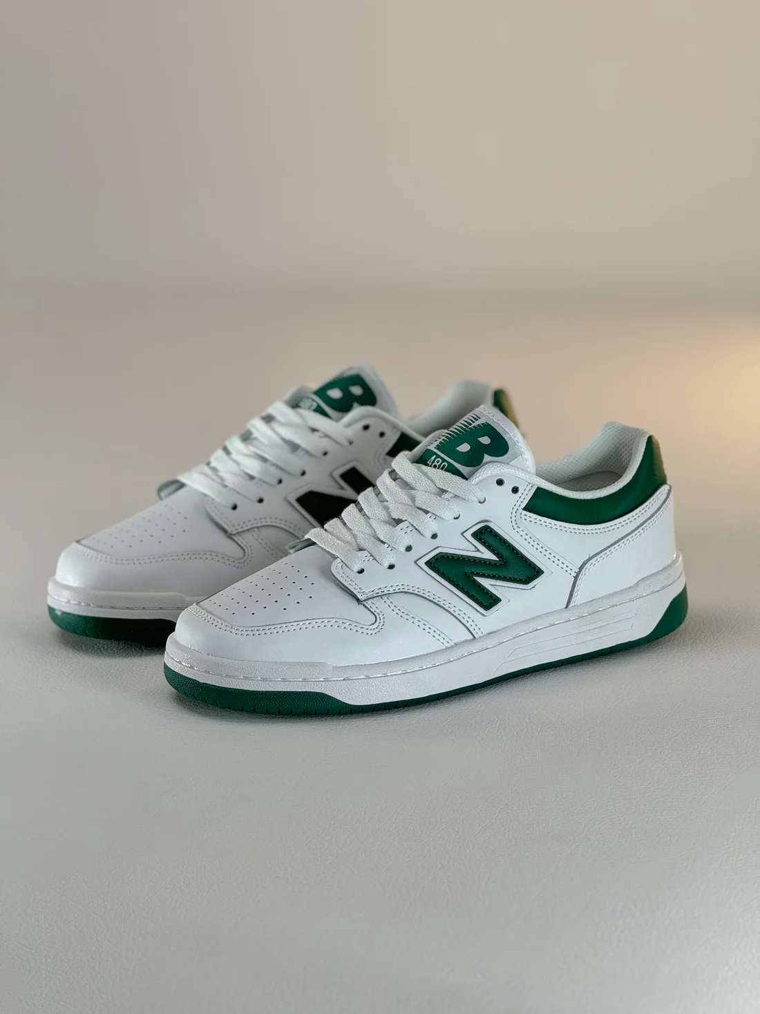 New Balance 480 White Green - Imagen 3