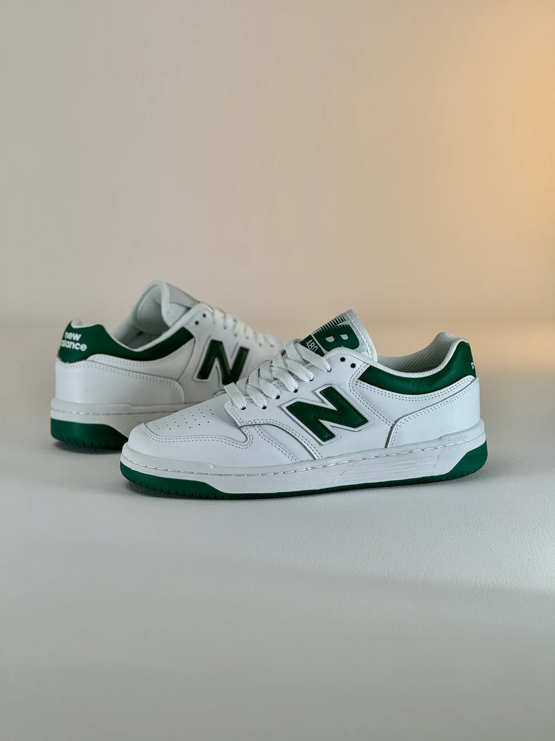 New Balance 480 White Green - Imagen 5