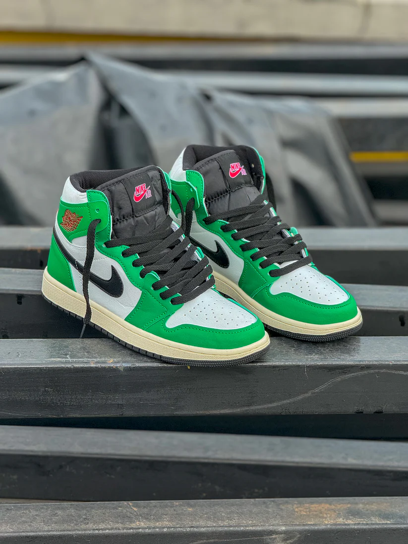 Nike Air Jordan High Retro 1 Lucky Green