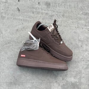 AF1 x SUPREME BROWN