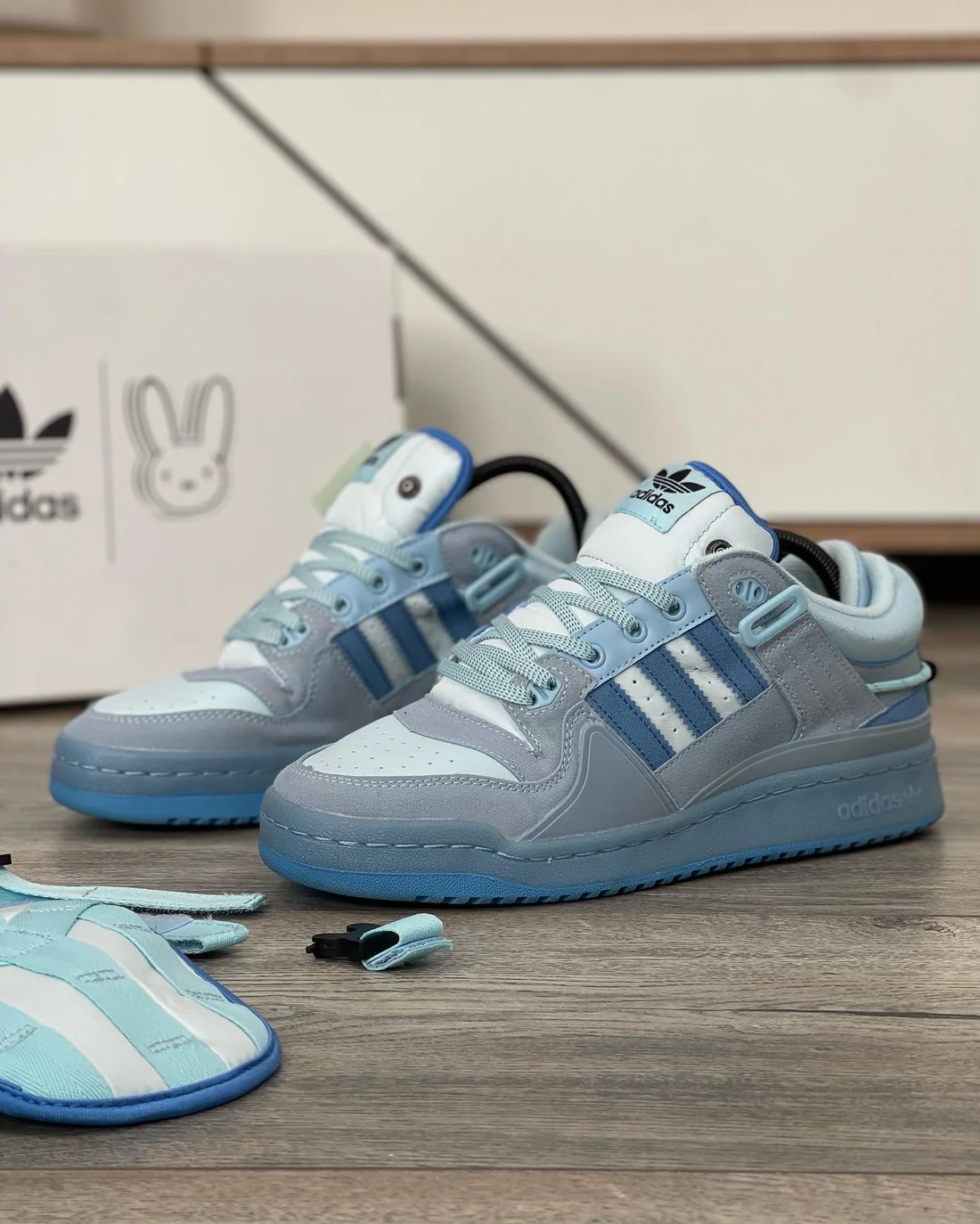 Adidas Forum X Bad Bunny Blue
