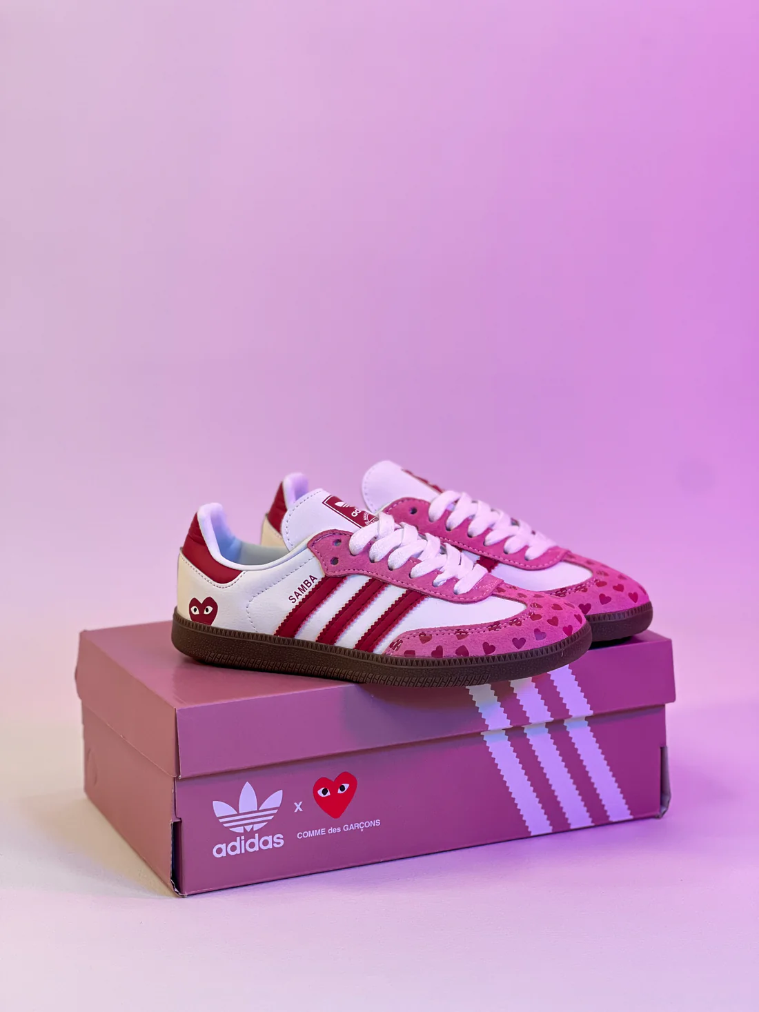 Adidas Samba x Comme des garçons Play - Imagen 3