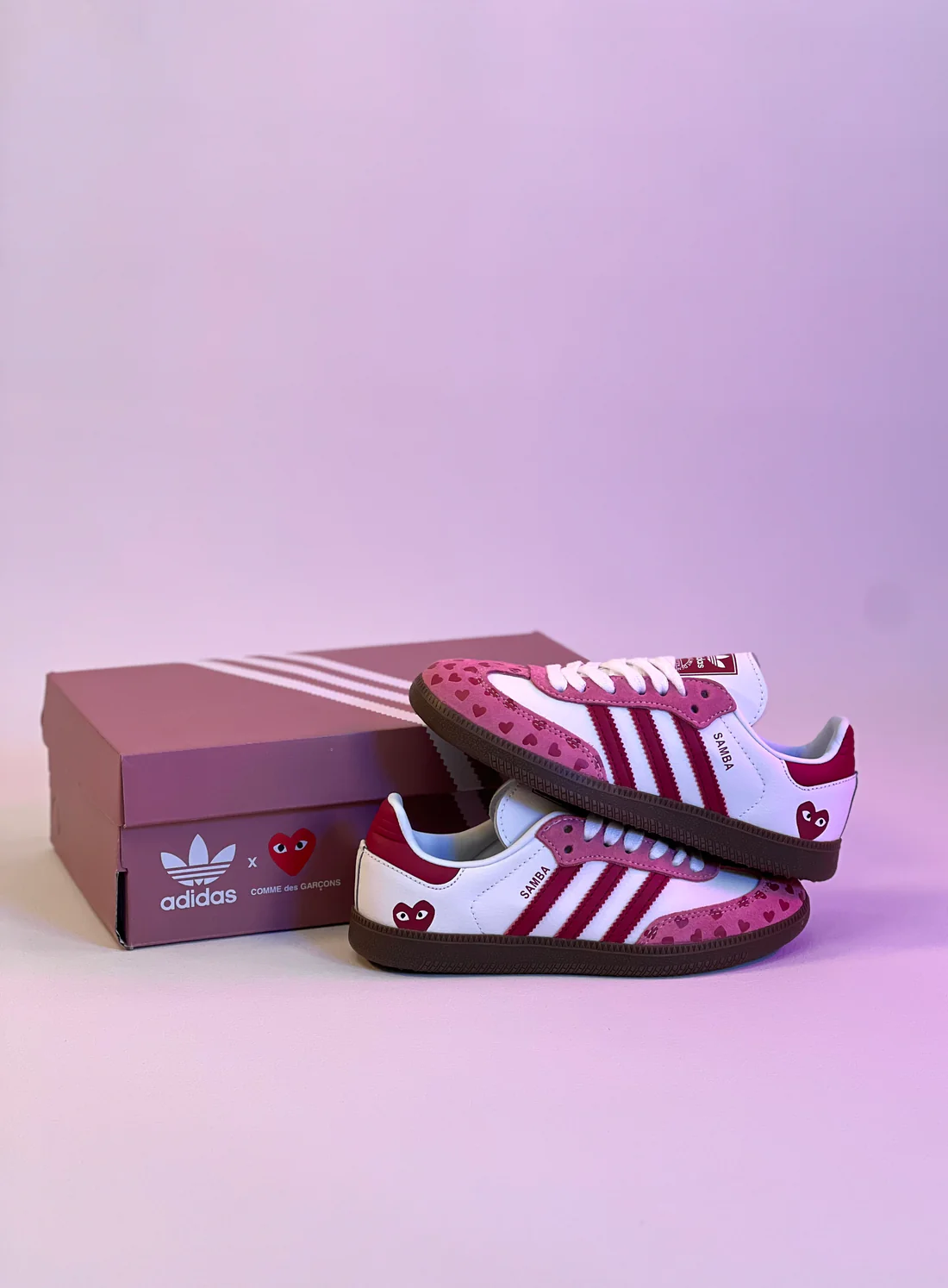Adidas Samba x Comme des garçons Play - Imagen 4