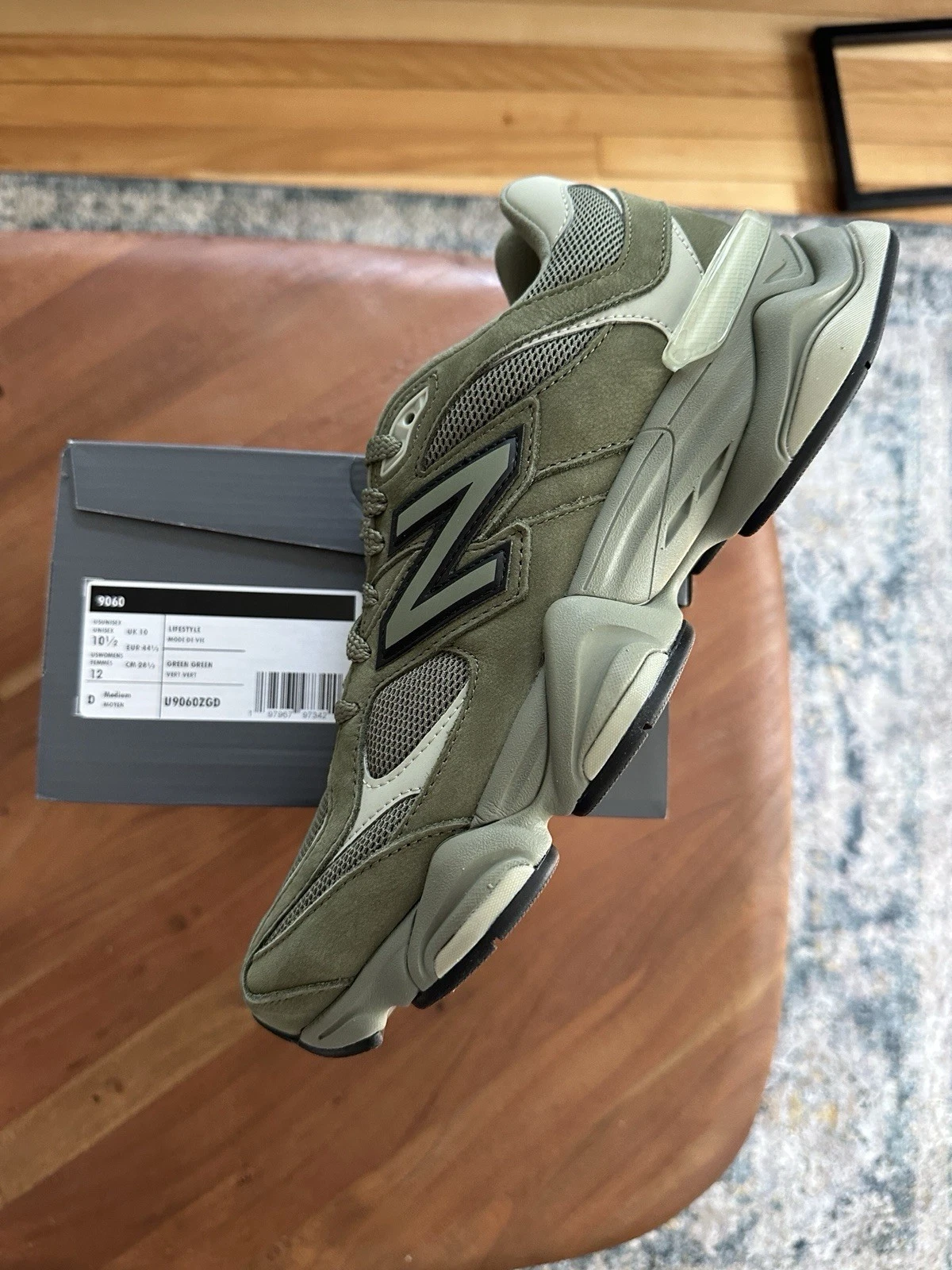 New Balance 9060 DARK - OLIVINE - Imagen 5