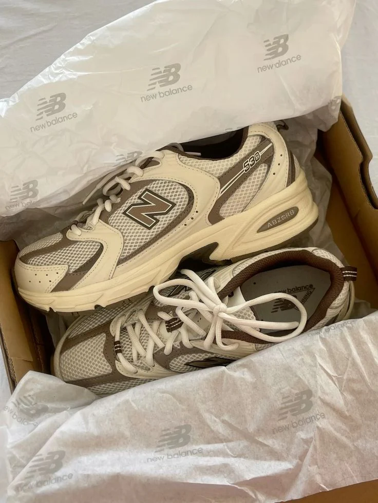 NEW BALANCE / 530 'TURTLEDOVE with ANGORA and MUSHROOM - Imagen 8